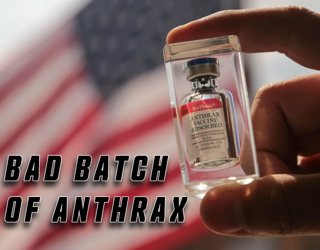Email states 100% VA rating for bad batches of Anthrax shot